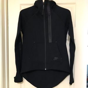 Nike hi low zip up Jacket